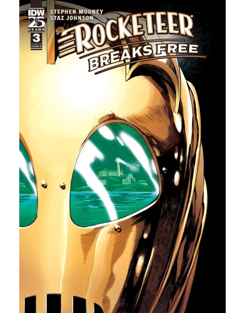 IDW Publishing The Rocketeer: Breaks Free #3 Cover B Staz Johnson Variant