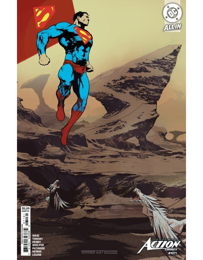 DC COMICS Action Comics #1071 Cover C Stevan Subic Card Stock Variant