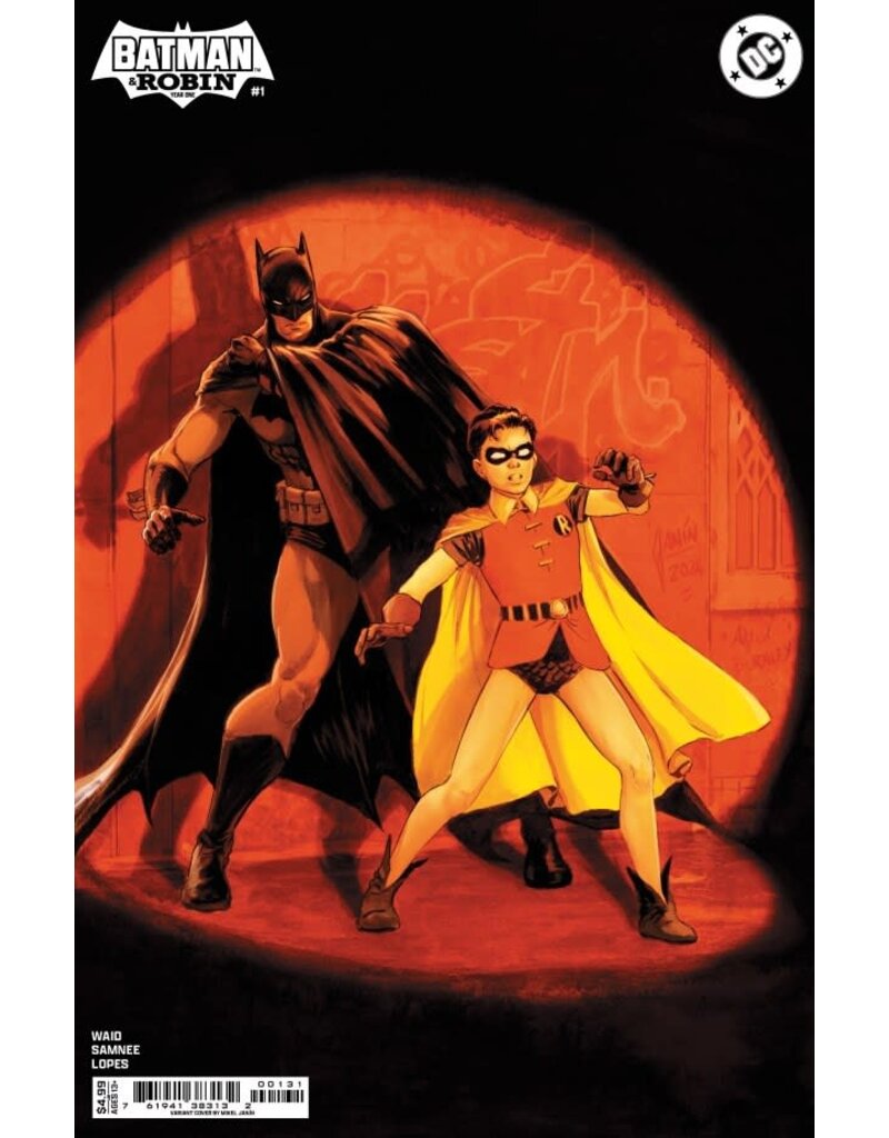 DC COMICS Batman and Robin: Year One #1 Cover B Mikel Janín Card Stock Variant