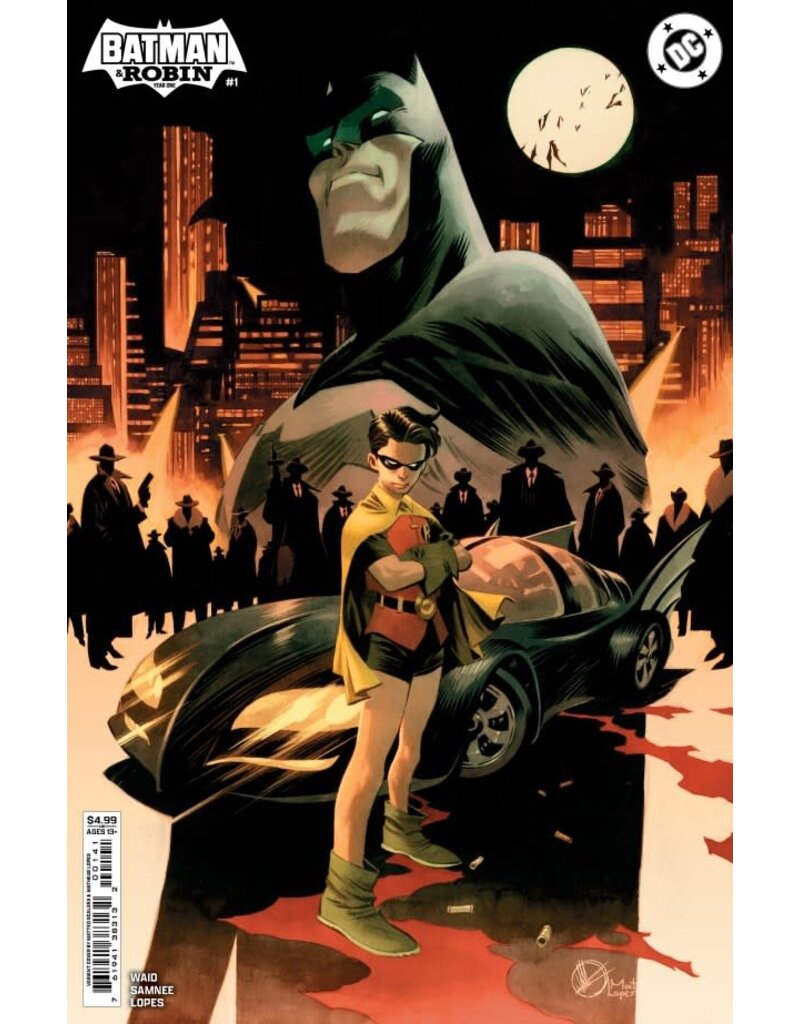 DC COMICS Batman and Robin: Year One #1 Cover C Matteo Scalera Card Stock Variant