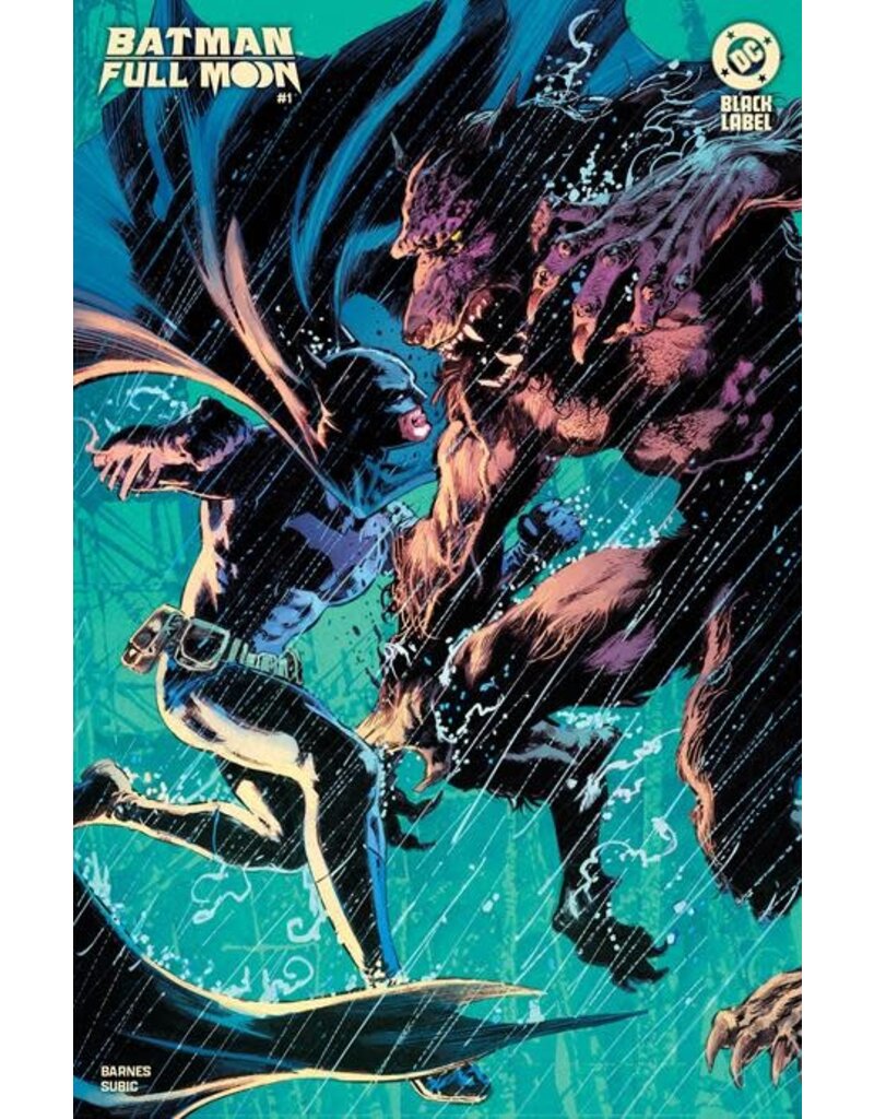 DC COMICS Batman: Full Moon #1 Cover E 1:25 Mike Perkins Card Stock Variant