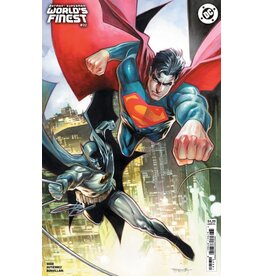 DC COMICS Batman / Superman: World's Finest #32 Cover B Stephen Segovia Card Stock Variant