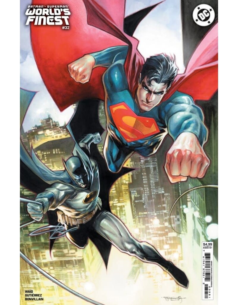 DC COMICS Batman / Superman: World's Finest #32 Cover B Stephen Segovia Card Stock Variant