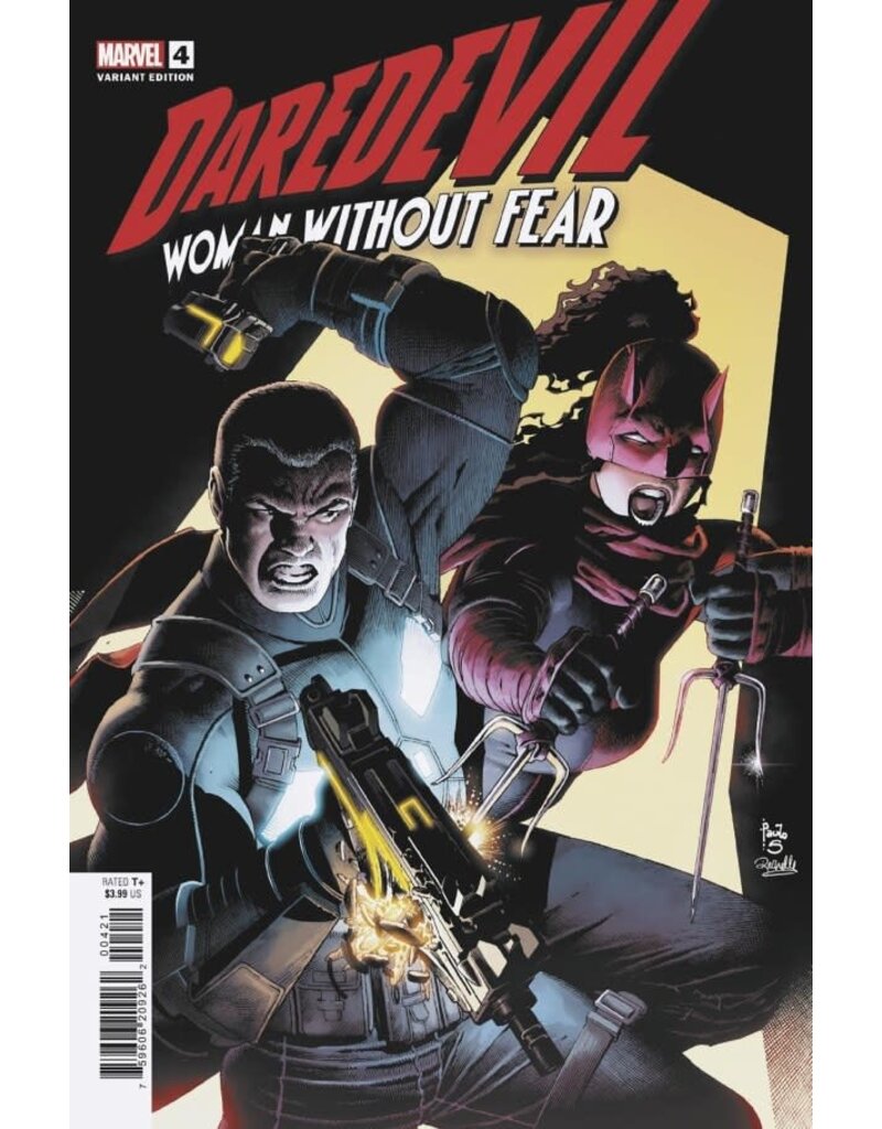 Marvel Comics Daredevil: Woman Without Fear #4 Paulo Siqueira Variant