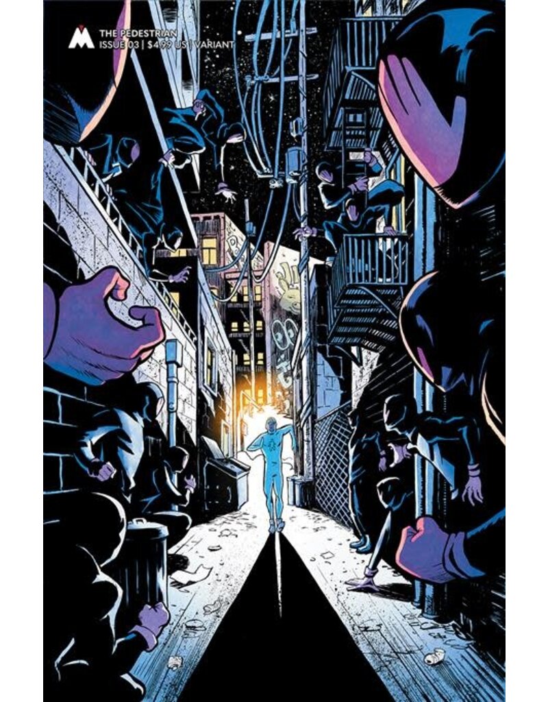 Magma Comix The Pedestrian #3 Cover B Tony Gregori Card Stock Variant