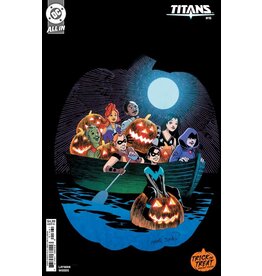 DC COMICS Titans #16 Cover D Kelley Jones Trick or Treat Card Stock Variant