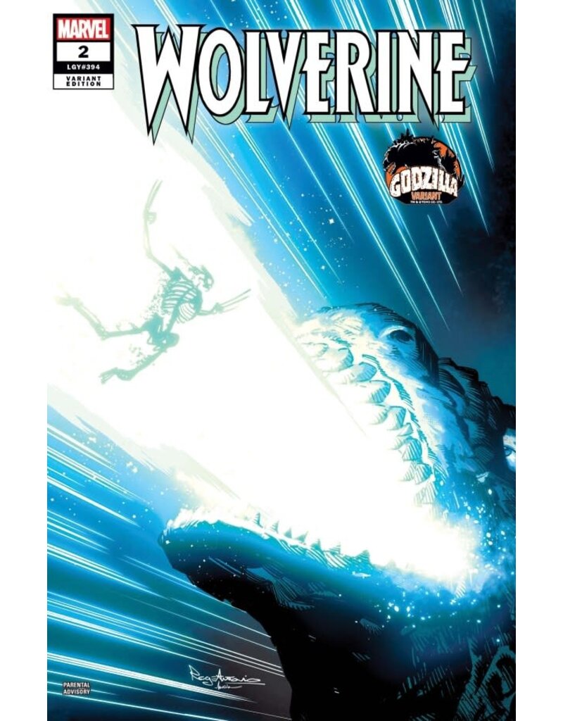 Marvel Comics Wolverine #2 Rogê Antônio Godzilla Variant