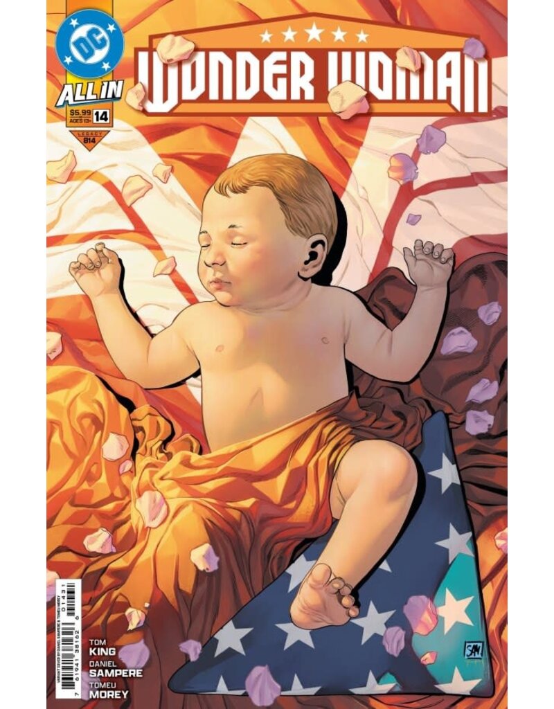 DC COMICS Wonder Woman #14 Cover B Daniel Sampere Card Stock Variant