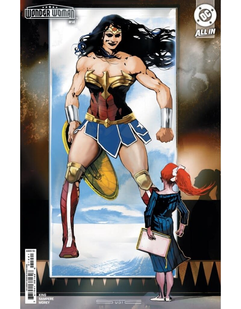 DC COMICS Wonder Woman #14 Cover F 1:25 Stevan Subic Card Stock Variant