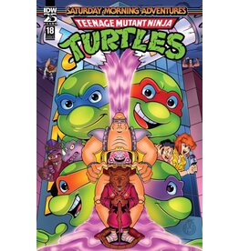 IDW Publishing Teenage Mutant Ninja Turtles: Saturday Morning Adventures #18 Cover B Rik Mack Variant