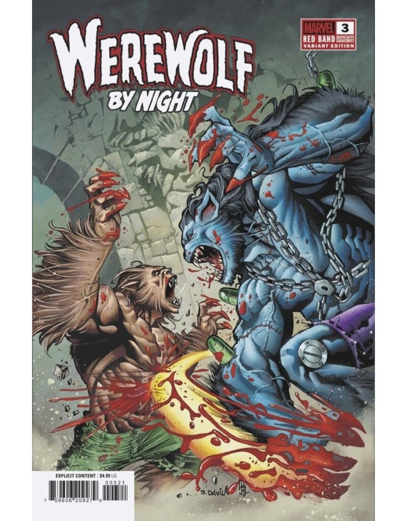 Marvel Comics Werewolf by Night #3 Sergio Fernández Dávila Variant