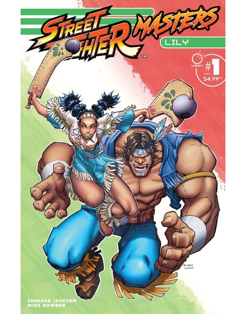 udon Street Fighter Masters: Lily #1 Cover B Mike Bowden Variant