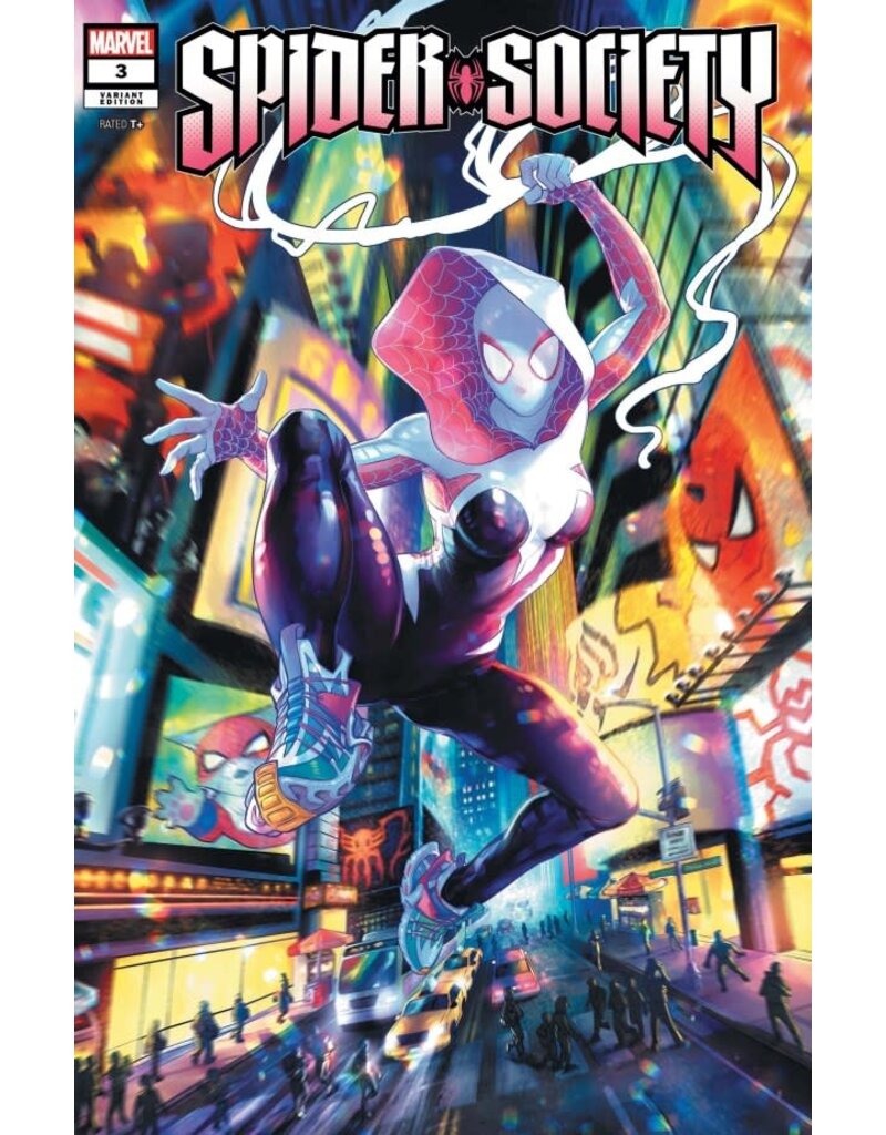 Marvel Comics Spider-Society #3 Meghan Hetrick Spider-Gwen Variant