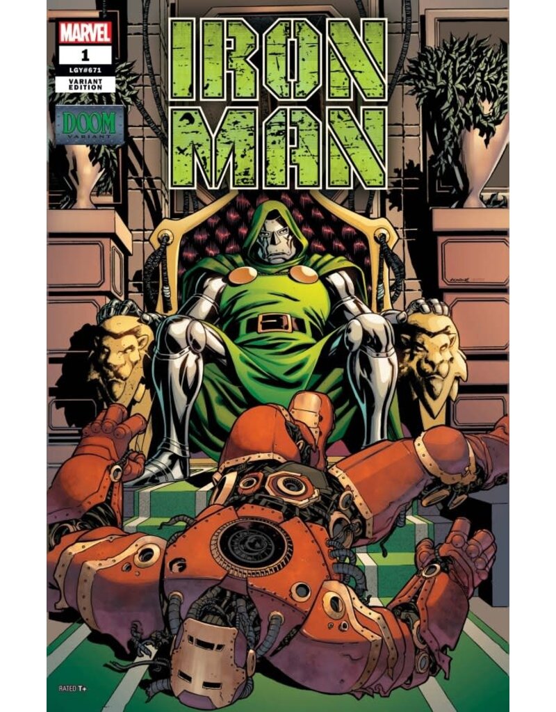 Marvel Comics Iron Man #1 Mike McKone Doom Variant