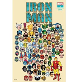 Marvel Comics Iron Man #1 Dave Bardin Deadly Foes Variant