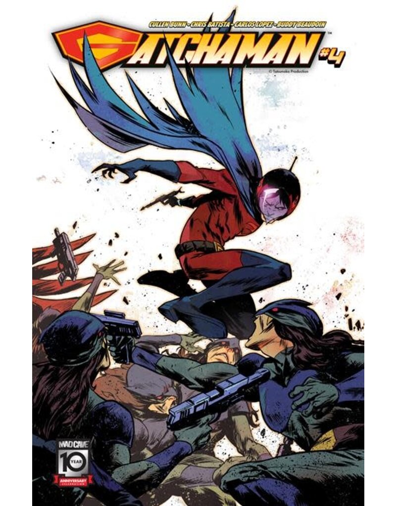 Gatchaman #4 Cover B Sanford Greene Connecting Variant