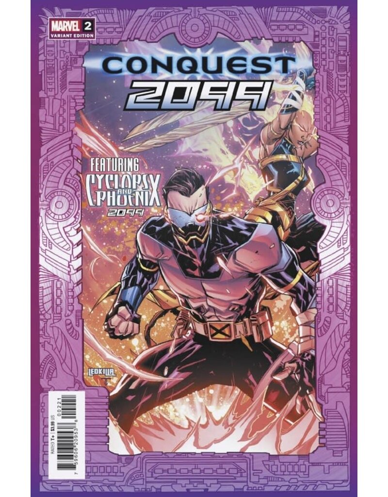 Marvel Comics Conquest 2099 #2 Ken Lashley Frame Variant