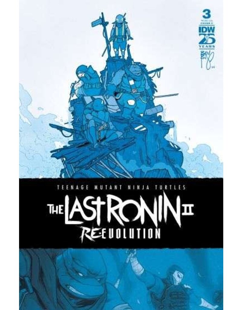 IDW-PRH Teenage Mutant Ninja Turtles: The Last Ronin II - Re-Evolution #3 Cover C Ben Bishop Variant