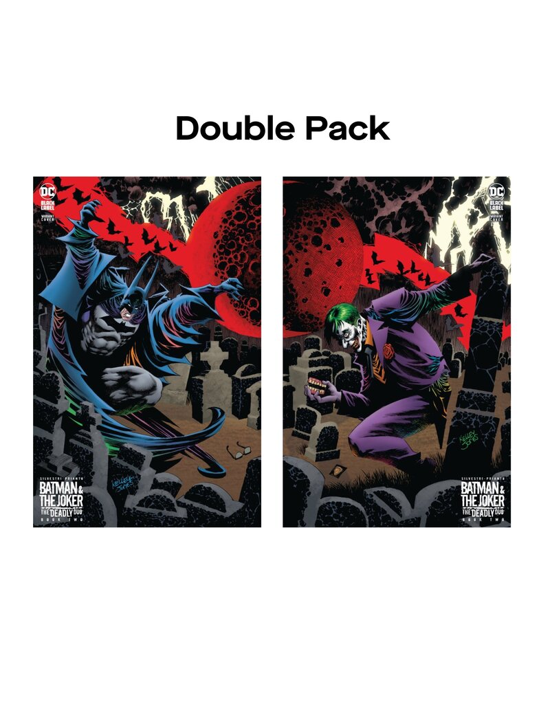 DC Batman & The Joker: The Deadly Duo #2 Kelley Jones Pack