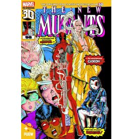 Marvel Comics The New Mutants #98 - Facsimile Edition 2024 Rob Liefeld 3D Variant