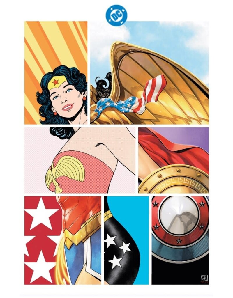 DC COMICS Wonder Woman: Uncovered #1 Cover D Daniel Sampere Foil Virgin Variant