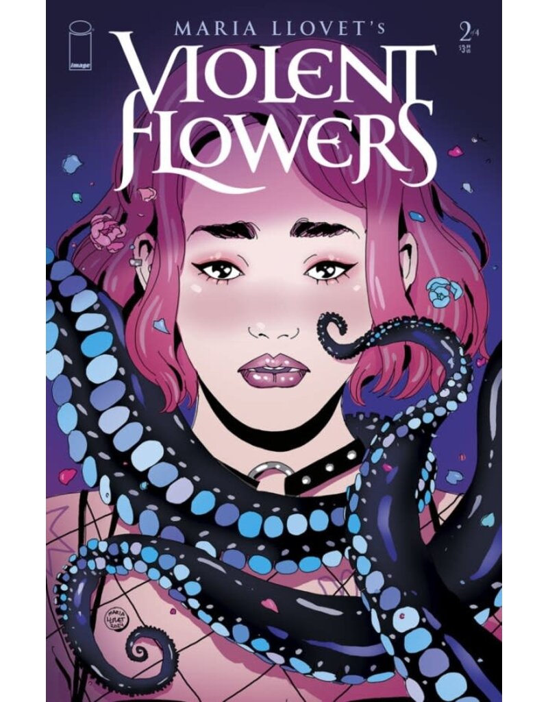 IMAGE COMICS Violent Flowers #2 Cover B Maria Llovet Tentacle Variant