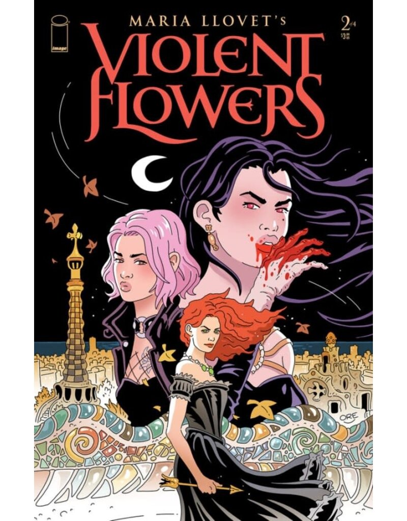 IMAGE COMICS Violent Flowers #2 Cover D Jesús Orellana Variant