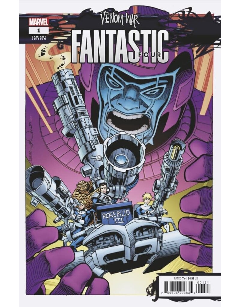 Marvel Comics Venom War: Fantastic Four #1 Walt Simonson Variant