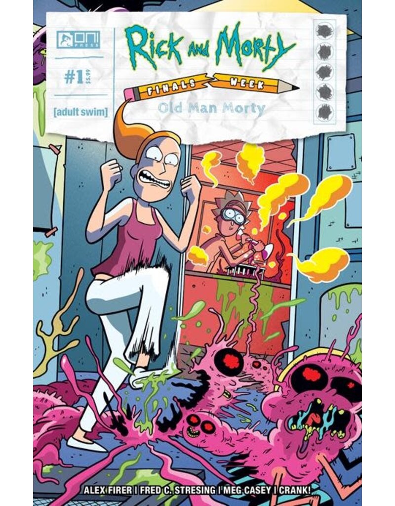 Rick and Morty: Finals Week: Old Man Morty #1 Cover C 1:10 Marc Ellerby Variant