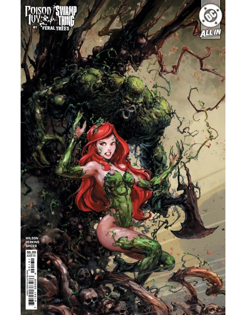 DC COMICS Poison Ivy / Swamp Thing: Feral Trees #1 Cover C Clayton Crain Card Stock Variant