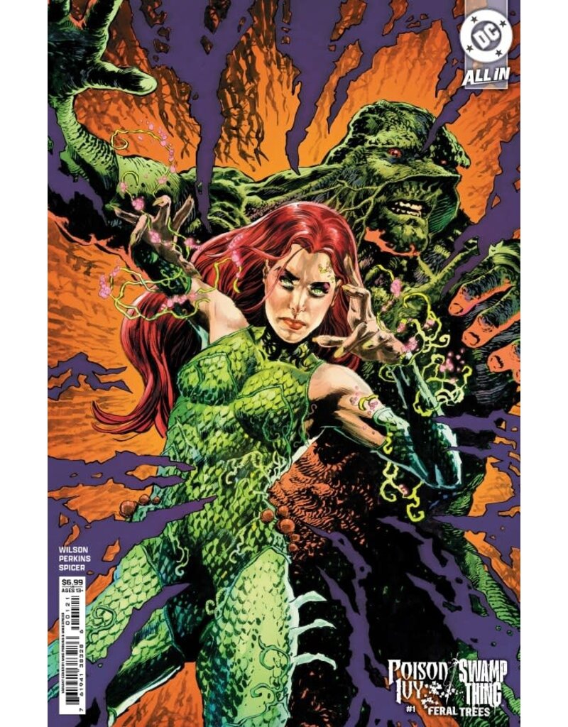 DC COMICS Poison Ivy / Swamp Thing: Feral Trees #1 Cover B Mike Perkins Card Stock Variant