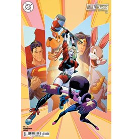 DC COMICS MultiVersus: Collision Detected #4 Cover B Ryan Benjamin Card Stock Variant