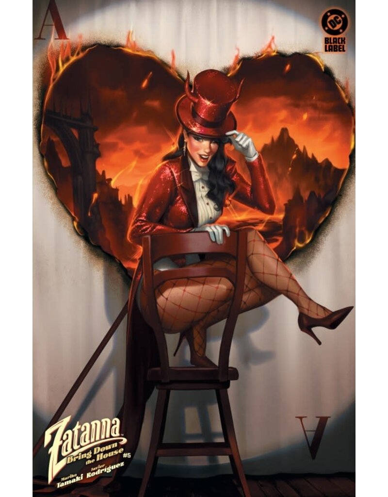 DC COMICS Zatanna: Bring Down The House #5 Cover C Oscar Vega Variant