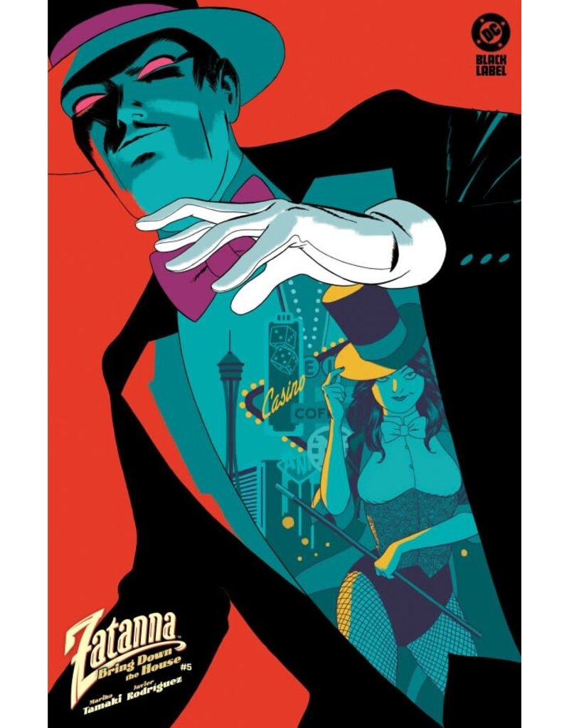 DC COMICS Zatanna: Bring Down The House #5 Cover B Marcos Martín Variant