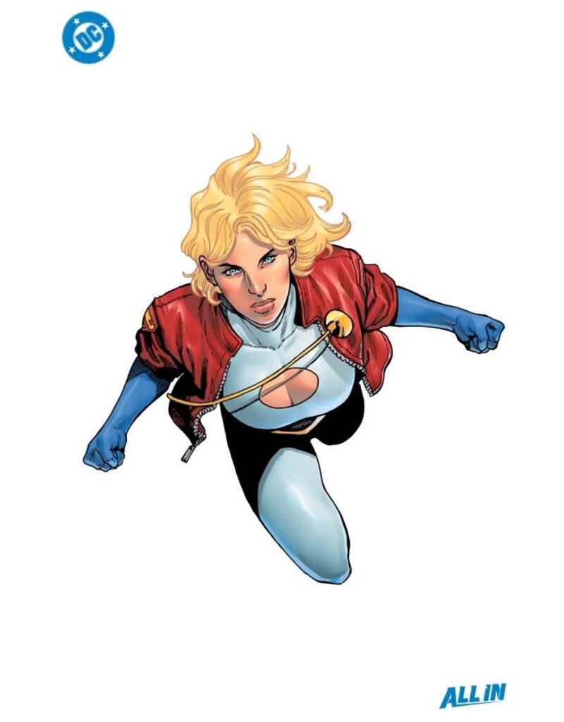 DC COMICS Power Girl #14 Cover D Daniel Sampere All In Foil Virgin Variant