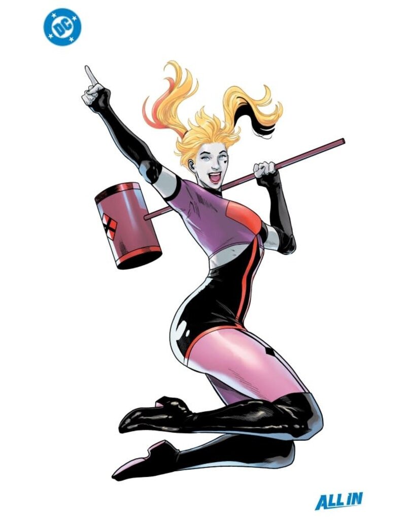 DC COMICS Harley Quinn #44 Cover E Daniel Sampere All In Foil Card Stock Variant