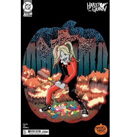 DC COMICS Harley Quinn #44 Cover D Kelley Jones Trick or Treat Card Stock Variant