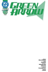 DC COMICS Green Arrow #17 Cover D Blank Card Stock Variant