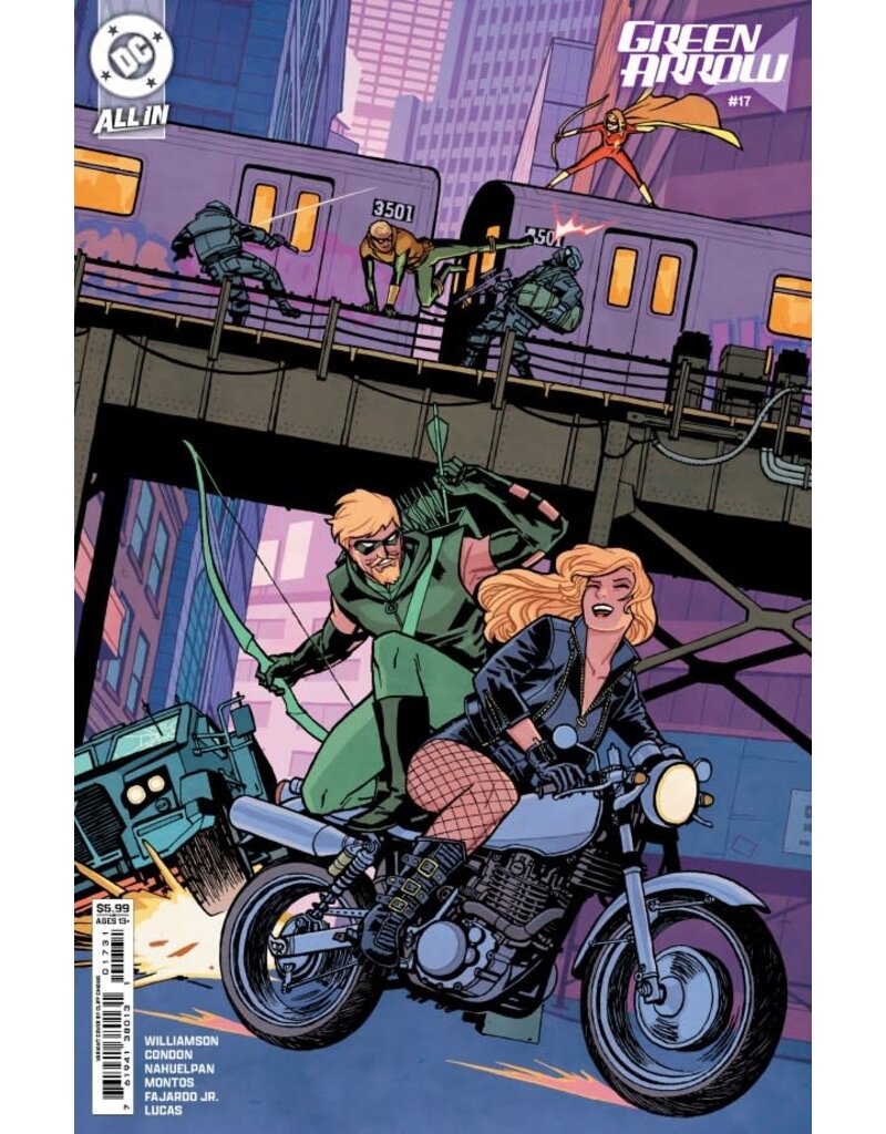 DC COMICS Green Arrow #17 Cover C Cliff Chiang Card Stock Variant