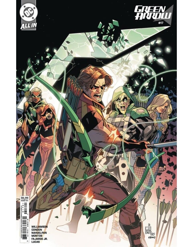 DC COMICS Green Arrow #17 Cover B Sean Izaakse Card Stock Variant