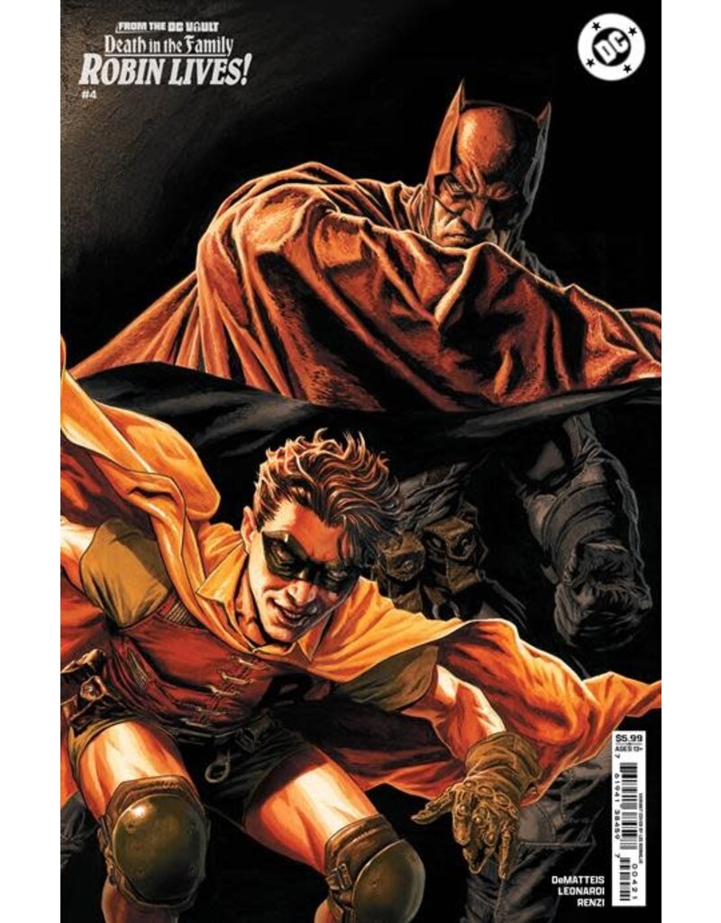 DC COMICS From the DC Vault: Death in the Family - Robin Lives #4 Cover B Lee Bermejo Card Stock Variant