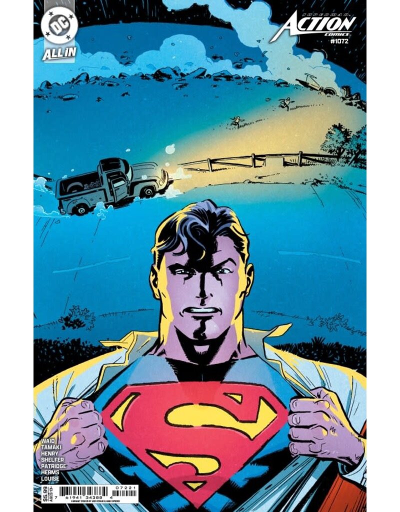 DC COMICS Action Comics #1072 Cover B Wes Craig Connecting Card Stock Variant