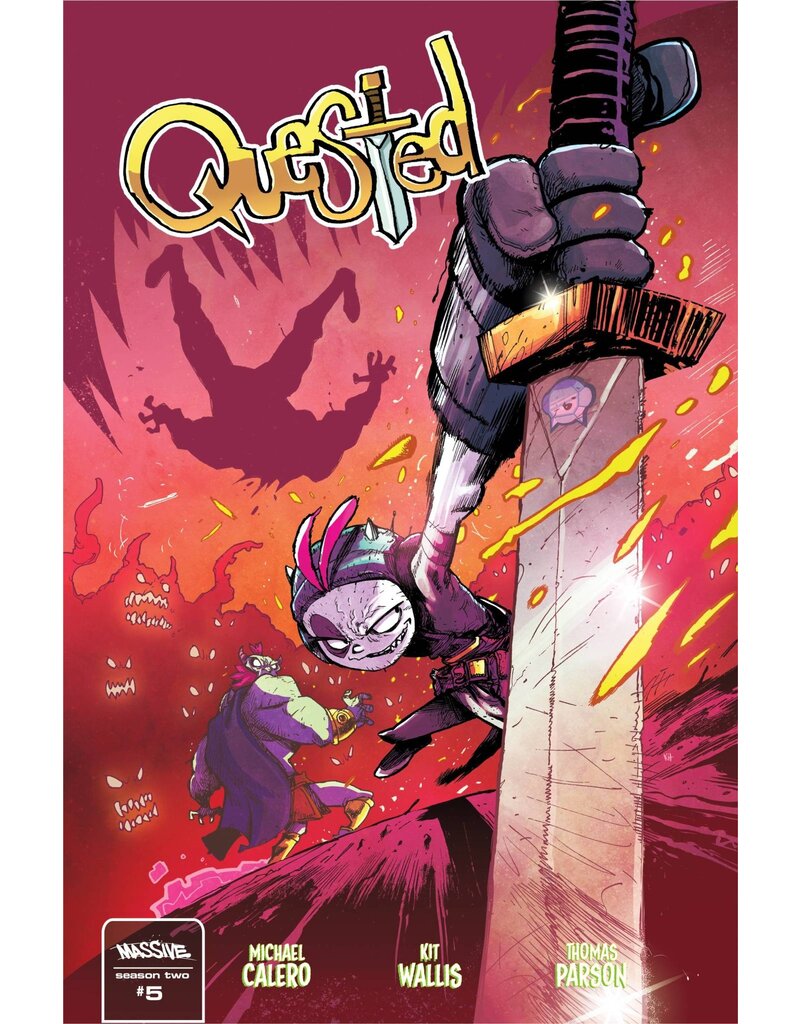 massive publishing Quested Season 2 #5 Cover B Wallis