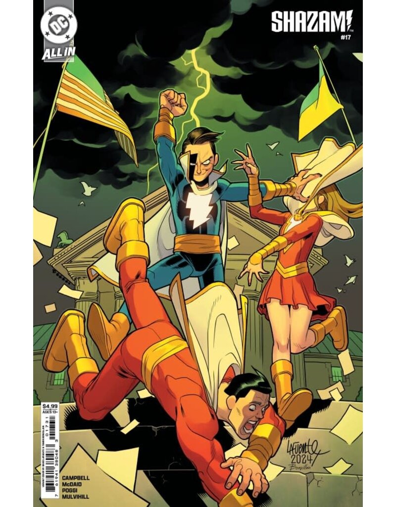DC COMICS Shazam! #17 Cover C David Lafuente Card Stock Variant