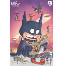 DC COMICS Little Batman: Month One #1 Cover B Patrick Ballesteros Card Stock Variant