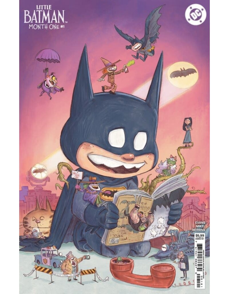 DC COMICS Little Batman: Month One #1 Cover B Patrick Ballesteros Card Stock Variant