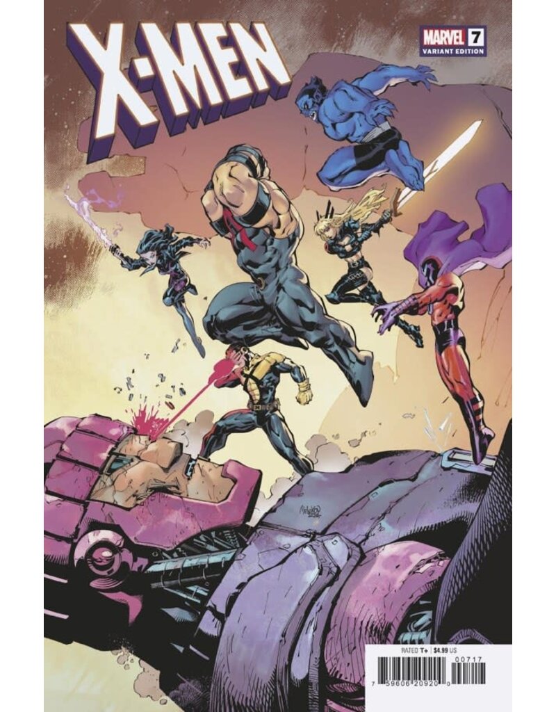 Marvel Comics X-Men #7 1:25 Gleb Melnikov Variant