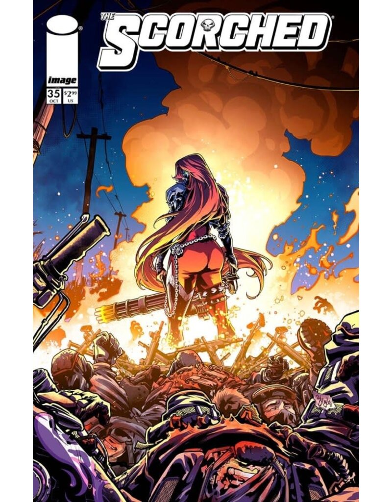 IMAGE COMICS The Scorched #35 Cover B Ze Carlos Variant