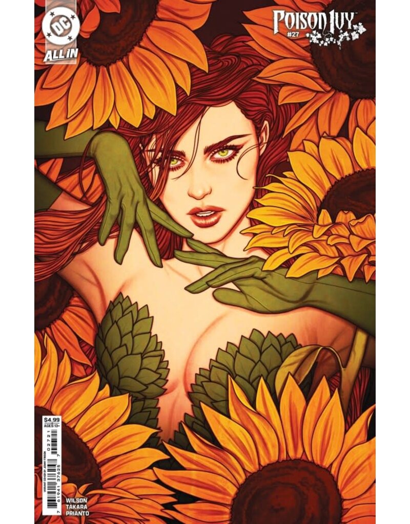DC COMICS Poison Ivy #27 Cover B Jenny Frison Card Stock Variant