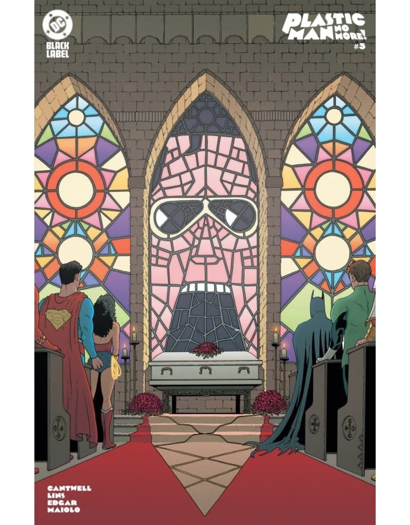 DC COMICS Plastic Man No More! #3 Cover B Martin Morazzo Variant